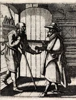 Picture 20 of 43 from Petri Baardt Devgden-spoor in de on-devghden des werelts aff-gebeeldt : op den regel, wat kennr [sic] kan de werelt niet, die door der menschen herte siet? (1645), leaf 229