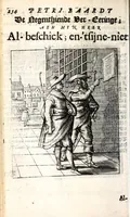 Picture 24 of 43 from Petri Baardt Devgden-spoor in de on-devghden des werelts aff-gebeeldt : op den regel, wat kennr [sic] kan de werelt niet, die door der menschen herte siet? (1645), leaf 258
