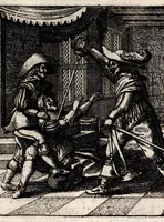 Picture 34 of 43 from Petri Baardt Devgden-spoor in de on-devghden des werelts aff-gebeeldt : op den regel, wat kennr [sic] kan de werelt niet, die door der menschen herte siet? (1645), leaf 361