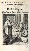 Picture 3 of 43 from Petri Baardt Devgden-spoor in de on-devghden des werelts aff-gebeeldt : op den regel, wat kennr [sic] kan de werelt niet, die door der menschen herte siet? (1645), leaf 40