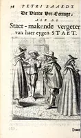 Picture 5 of 43 from Petri Baardt Devgden-spoor in de on-devghden des werelts aff-gebeeldt : op den regel, wat kennr [sic] kan de werelt niet, die door der menschen herte siet? (1645), leaf 82