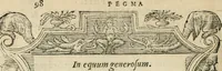 An illustration from Petri Costalii Pegma : cum narrationibus philosophicis (1555)