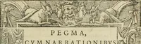 An illustration from Petri Costalii Pegma : cum narrationibus philosophicis (1555)