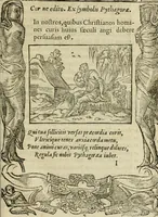 An illustration from Petri Costalii Pegma : cum narrationibus philosophicis (1555)