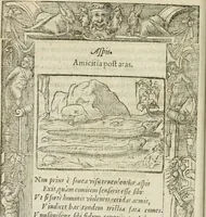 An illustration from Petri Costalii Pegma : cum narrationibus philosophicis (1555)