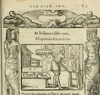 An illustration from Petri Costalii Pegma : cum narrationibus philosophicis (1555)