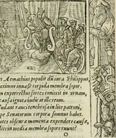 An illustration from Petri Costalii Pegma : cum narrationibus philosophicis (1555)