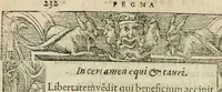 An illustration from Petri Costalii Pegma : cum narrationibus philosophicis (1555)