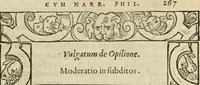 An illustration from Petri Costalii Pegma : cum narrationibus philosophicis (1555)