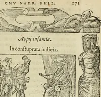 An illustration from Petri Costalii Pegma : cum narrationibus philosophicis (1555)