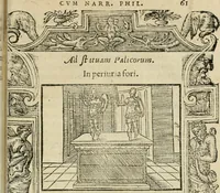 An illustration from Petri Costalii Pegma : cum narrationibus philosophicis (1555)