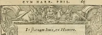 An illustration from Petri Costalii Pegma : cum narrationibus philosophicis (1555)