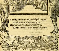An illustration from Petri Costalij Pegma, : cum narrationibus philosophicis (1555)