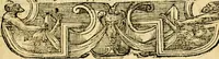 An illustration from Petri Costalij Pegma, : cum narrationibus philosophicis (1555)