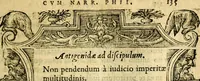 An illustration from Petri Costalij Pegma, : cum narrationibus philosophicis (1555)