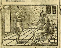 An illustration from Petri Costalij Pegma, : cum narrationibus philosophicis (1555)