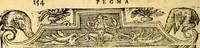 An illustration from Petri Costalij Pegma, : cum narrationibus philosophicis (1555)
