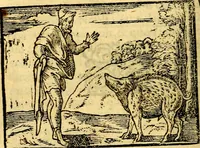 An illustration from Petri Costalij Pegma, : cum narrationibus philosophicis (1555)