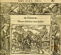 An illustration from Petri Costalij Pegma, : cum narrationibus philosophicis (1555)
