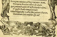 An illustration from Petri Costalij Pegma, : cum narrationibus philosophicis (1555)