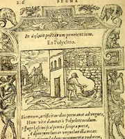 An illustration from Petri Costalij Pegma, : cum narrationibus philosophicis (1555)