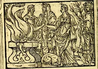 An illustration from Petri Costalij Pegma, : cum narrationibus philosophicis (1555)