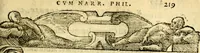 An illustration from Petri Costalij Pegma, : cum narrationibus philosophicis (1555)