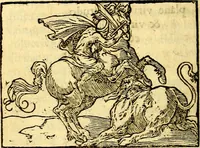 An illustration from Petri Costalij Pegma, : cum narrationibus philosophicis (1555)