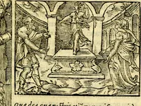 An illustration from Petri Costalij Pegma, : cum narrationibus philosophicis (1555)