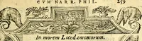An illustration from Petri Costalij Pegma, : cum narrationibus philosophicis (1555)