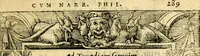 An illustration from Petri Costalij Pegma, : cum narrationibus philosophicis (1555)