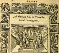 An illustration from Petri Costalij Pegma, : cum narrationibus philosophicis (1555)