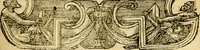 An illustration from Petri Costalij Pegma, : cum narrationibus philosophicis (1555)