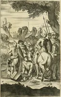 An illustration from Petri della Valle, eines vornehmen Römischen patritii, Reiss-Beschreibung in unterschiedliche Theile der Welt : nemlich in Türckey, Egypten, Palestina, Persien, Ost-Indien, und andere weit entlegene Landschafften, samt einer aussführlichen Erzehlung aller Denck- und Merckwürdigster Sachen, so darinnen zu finden und anzutreffen ... (1674)