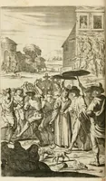 An illustration from Petri della Valle, eines vornehmen Römischen patritii, Reiss-Beschreibung in unterschiedliche Theile der Welt : nemlich in Türckey, Egypten, Palestina, Persien, Ost-Indien, und andere weit entlegene Landschafften, samt einer aussführlichen Erzehlung aller Denck- und Merckwürdigster Sachen, so darinnen zu finden und anzutreffen ... (1674)