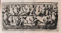 An illustration from Petri La Sena I.C. Neap. Cleombrotus, siue, De ijs, qui in aquis pereunt, philologica dissertatio (1637)