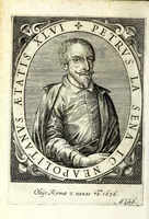 An illustration from Petri La Sena I.C. Neap. Cleombrotus, siue, De ijs, qui in aquis pereunt, philologica dissertatio (1637)
