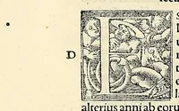 An illustration from Petri Martyris ab Angleria, Mediolanen. oratoris clarissimi. Fernandi & Helisabeth Hispaniarum quondam regum à consilijs, de rebus oceanicis & orbe nouo decades tres: quibus quicquid de inuentis nuper terris traditum, nouarum rerum cupidum lectorem retinere possit, copiose, fideliter, eruditeq́[ue] docetur. Eivsdem praeterea Legationis babylonicae libri tres .. (1533)