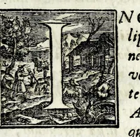 An illustration from Petri Pauli Boschae bibliothecarii, ex sodalitio Sacerdotum Oblatorum, De origine et statu bibliothecae Ambrosianae hemidecas (1672)
