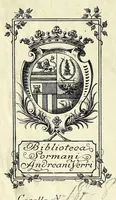 Picture 1 of 25 from Petri Pauli Boschae bibliothecarii, ex sodalitio Sacerdotum Oblatorum, De origine et statu bibliothecae Ambrosianae hemidecas (1672), leaf 2
