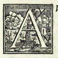 An illustration from Petri Pauli Boschae bibliothecarii, ex sodalitio Sacerdotum Oblatorum, De origine et statu bibliothecae Ambrosianae hemidecas (1672)