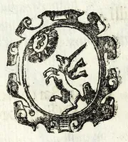 An illustration from Petri Pauli Boschae bibliothecarii, ex sodalitio Sacerdotum Oblatorum, De origine et statu bibliothecae Ambrosianae hemidecas (1672)