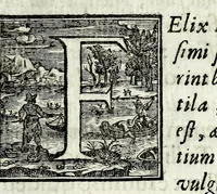 Picture 11 of 25 from Petri Pauli Boschae bibliothecarii, ex sodalitio Sacerdotum Oblatorum, De origine et statu bibliothecae Ambrosianae hemidecas (1672), leaf 25