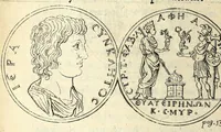 Picture 2 of 45 from Petri Petiti, philosophi & doct. medici, De Amazonibus dissertatio, quâ an verè extiterint, necne, variis ultro citroque conjecturis & argumentis disputatur. Multa etiam ad eam gentem pertinentia, ex antiquis monumentis eruuntur atque illustrantur (1685), leaf 144
