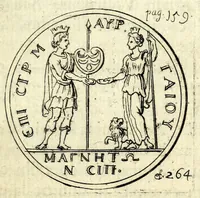Picture 5 of 45 from Petri Petiti, philosophi & doct. medici, De Amazonibus dissertatio, quâ an verè extiterint, necne, variis ultro citroque conjecturis & argumentis disputatur. Multa etiam ad eam gentem pertinentia, ex antiquis monumentis eruuntur atque illustrantur (1685), leaf 169