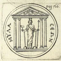 Picture 10 of 45 from Petri Petiti, philosophi & doct. medici, De Amazonibus dissertatio, quâ an verè extiterint, necne, variis ultro citroque conjecturis & argumentis disputatur. Multa etiam ad eam gentem pertinentia, ex antiquis monumentis eruuntur atque illustrantur (1685), leaf 176