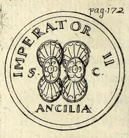 Picture 13 of 45 from Petri Petiti, philosophi & doct. medici, De Amazonibus dissertatio, quâ an verè extiterint, necne, variis ultro citroque conjecturis & argumentis disputatur. Multa etiam ad eam gentem pertinentia, ex antiquis monumentis eruuntur atque illustrantur (1685), leaf 182