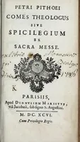 Picture 1 of 4 from Petri Pithoei Comes theologus, sive, Spicilegium ex sacra messe (1696), leaf 5