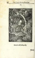 An illustration from Petrou Kanisiou tou tēs Etaireias Iēsou theologou Katēchismos eikonismenos (1613)