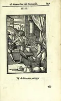 An illustration from Petrou Kanisiou tou tēs Etaireias Iēsou theologou Katēchismos eikonismenos (1613)